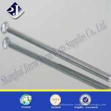 All sizes Pan head square neck screw 8.8